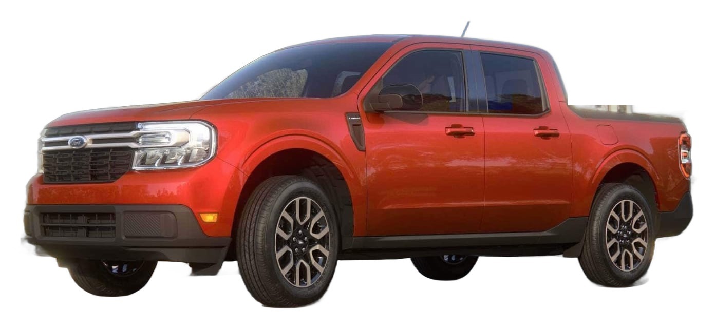 Red 2024 Ford Maverick